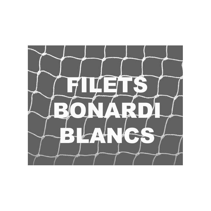 Bonardi Filet baguage oiseaux "110/2" (maille 16mm) Blanc - 3 mètres