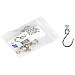 Crochet avec clip à œillet Pesola (x10) - Pour gamme Micro & Medio