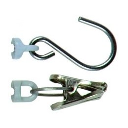 Pince & Crochet avec clip à œillet Pesola - Pour gamme Micro & Medio