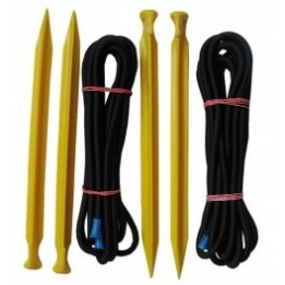Kit haubanage pour perches Ecotone pour attraper et baguer les oiseaux.