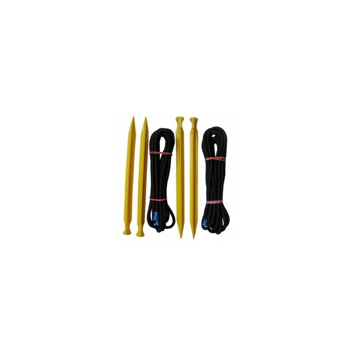 Kit haubanage pour perches Ecotone pour attraper et baguer les oiseaux.