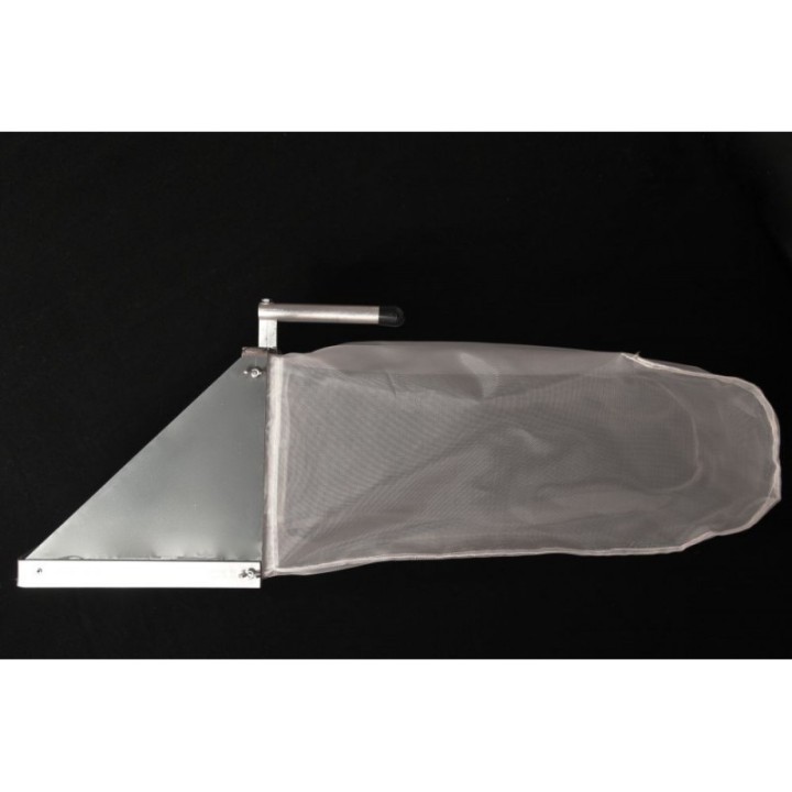 Filet surber pour étude des organismes aquatiques.