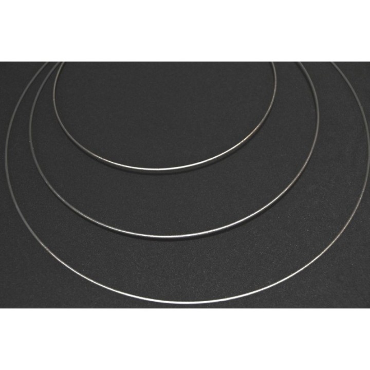 Armature ronde fixe pour filet à papillons et à libellules.