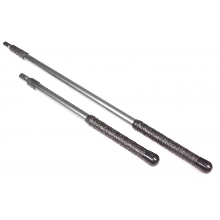 Manche télescopique réglable en aluminium pour filet à libellules et filet à papillons