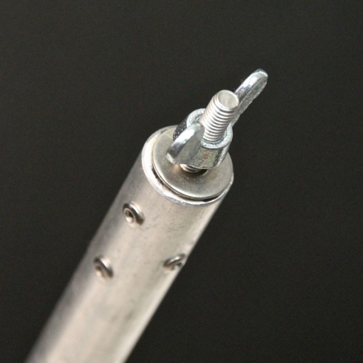 Manche en aluminium pour les armatures filets troubleaux