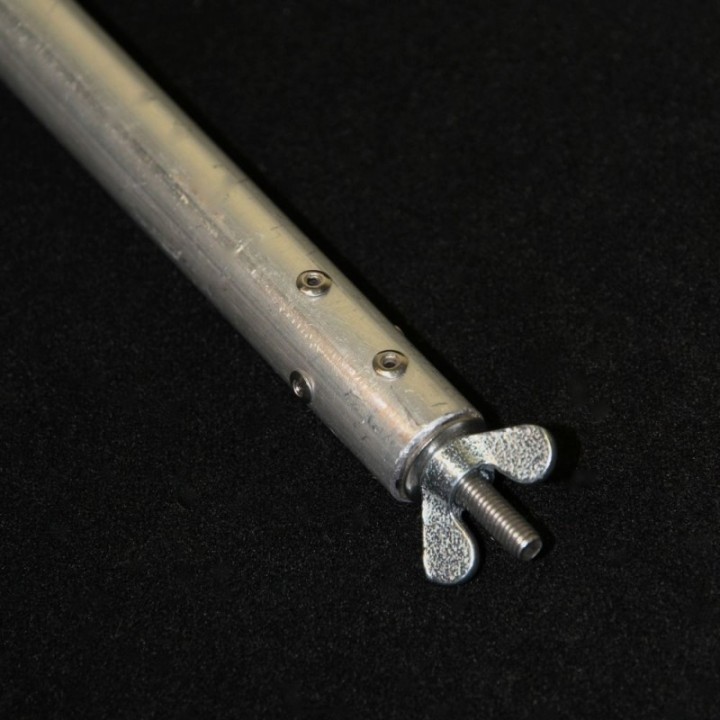 Manche en aluminium pour les armatures filets troubleaux