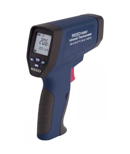 REED R2007 Thermomètre à infrarouge à laser double