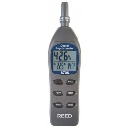 REED 8706 Psychromètre thermo-hygromètre numérique