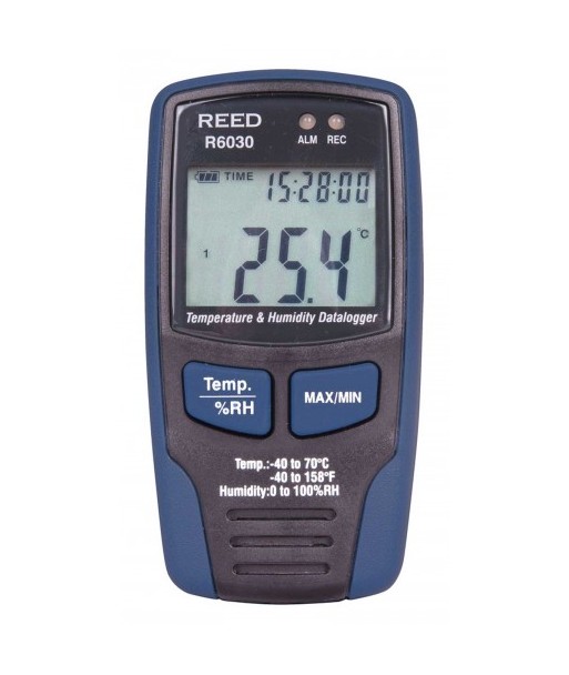 REED R6030 Enregistreur de données de température et
d'humidité