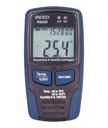 REED R6030 Enregistreur de données de température et
d'humidité