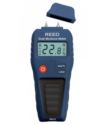 REED R6015 Humidimètre pour mesure humidité de 170 espèces de bois