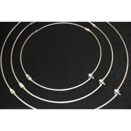 Armature Ronde Pliante Filet à Papillon