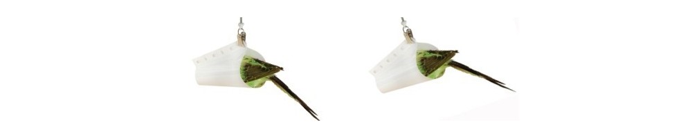 Cône de pesée Pesola pour peser les oiseaux lors du baguage. Utilisé par les bagueurs CRBPO.